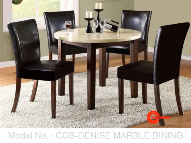 COS-DENISE MARBLE DINING SET